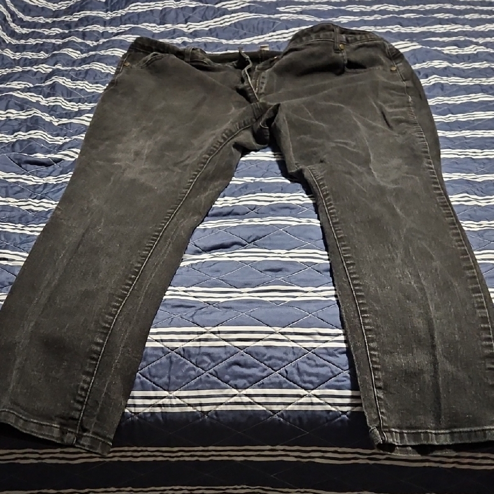 Woman Within Classic Black Jeans